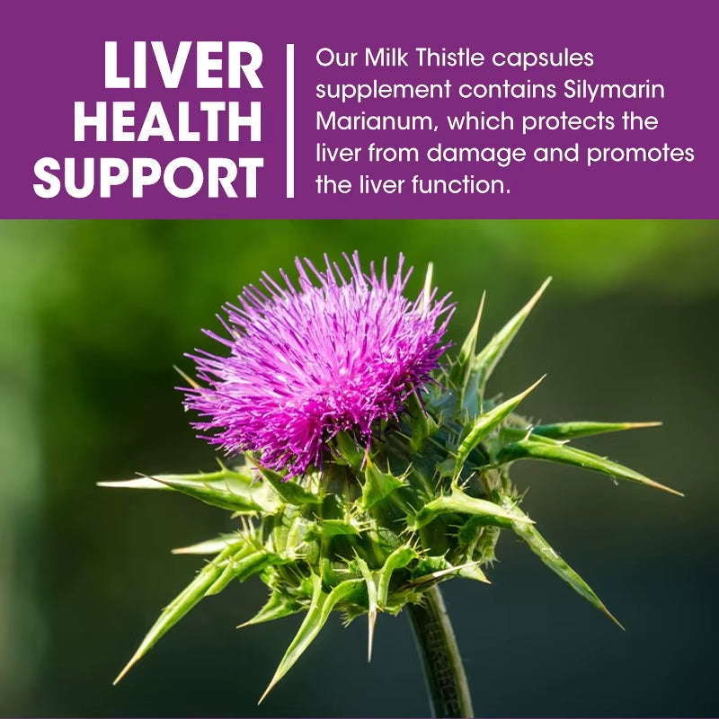 Liver Cleanse Detox - Liver Support Supplements to Enhance Liver Health and Support Gut Health