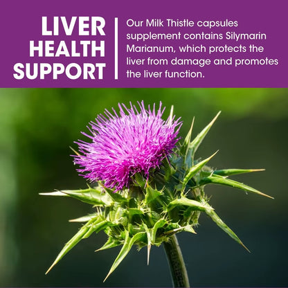 Liver Cleanse Detox - Liver Support Supplements to Enhance Liver Health and Support Gut Health