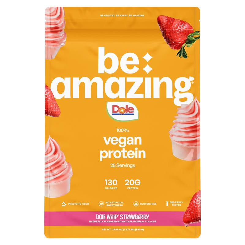 Be Amazing Vegan Protein Powder | Plant | Prebiotic Fiber | Gluten Free | Non Dairy | Low Sugar | Great Tasting | Dole Whip | Brown Sugar Oatmeal | IHOP