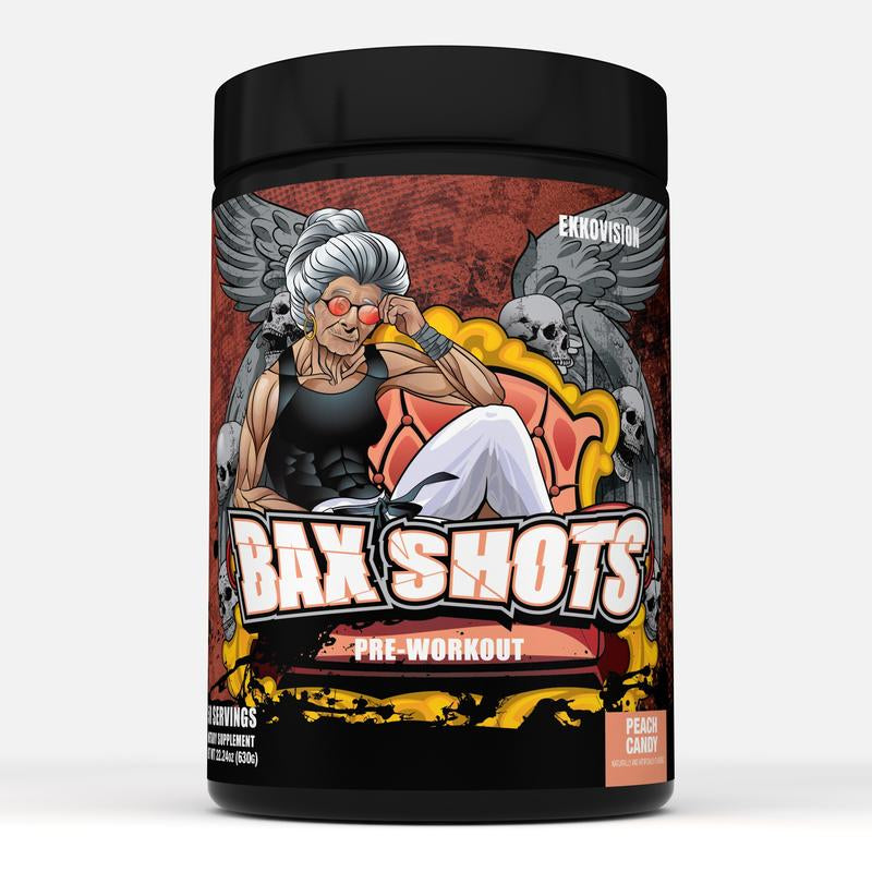EKKO Bax Shots Pre-Workout | Baxter Signature | 3Rd Party Tested