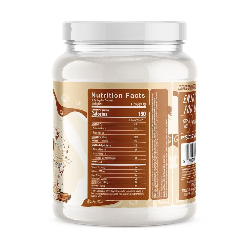 Primeval Labs Whey Protein Gourmet Flavors - High Protein 23G per Serving, Authentic Latino Flavors