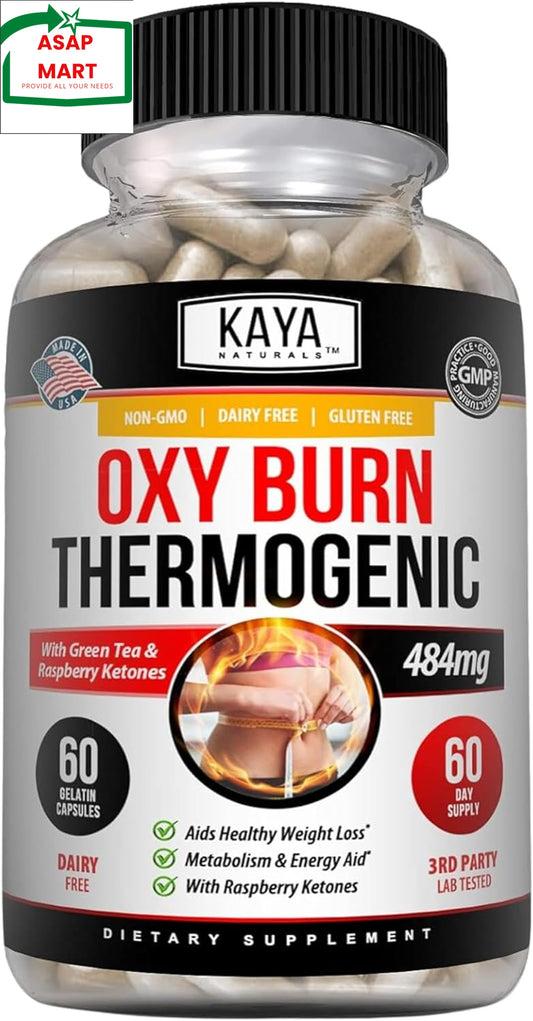 Kaya Naturals Supreme Fat Burner - Weight Loss Pills Women & Men - Appetite Supp