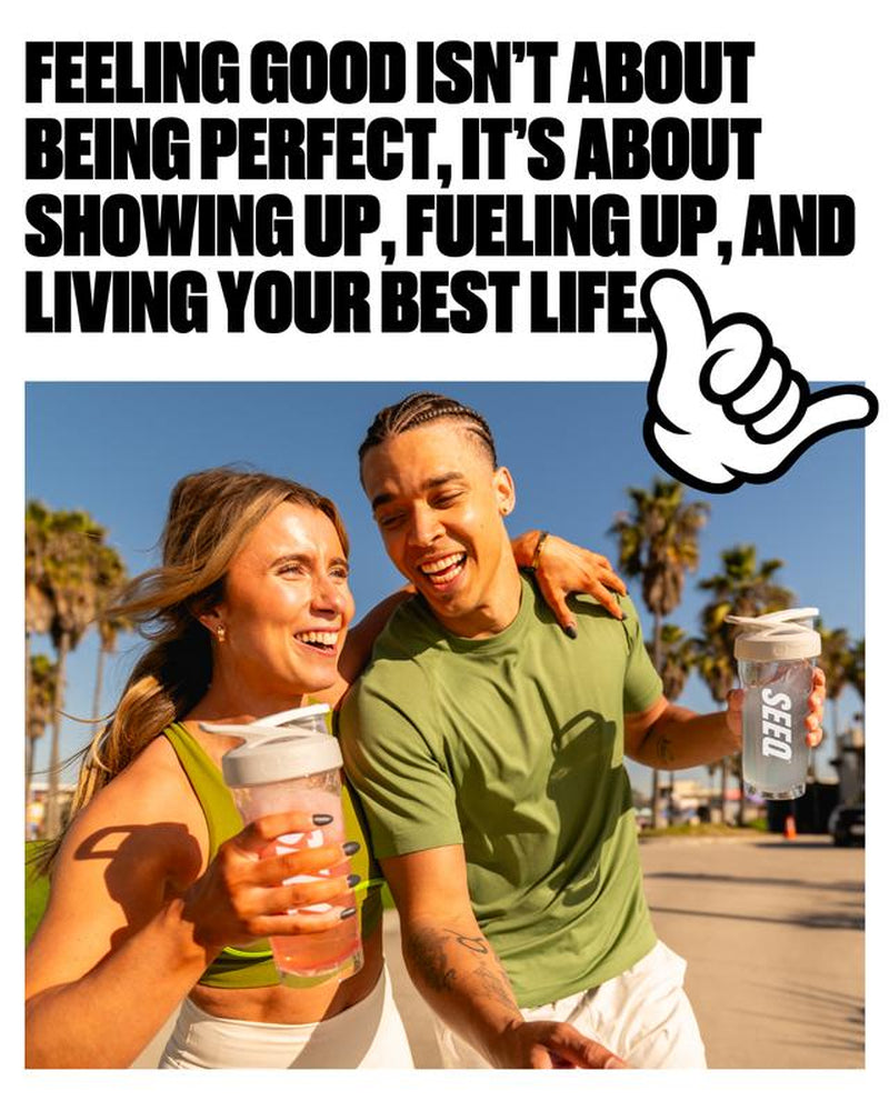 SEEQ Clear Protein Powder - 22G Whey Isolate - Zero Sugar & Lactose - Allergen Friendly - Bone Health - Post Workout Recovery - Fitness Endurance Supplement - Dietary