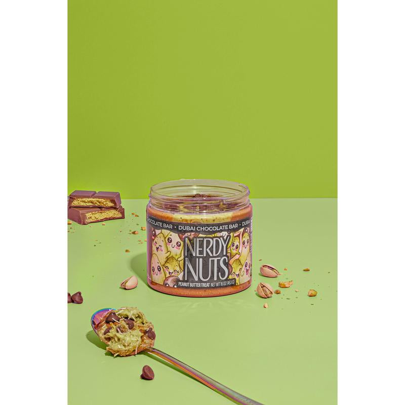 Dubai Chocolate Bar Peanut Butter Treat