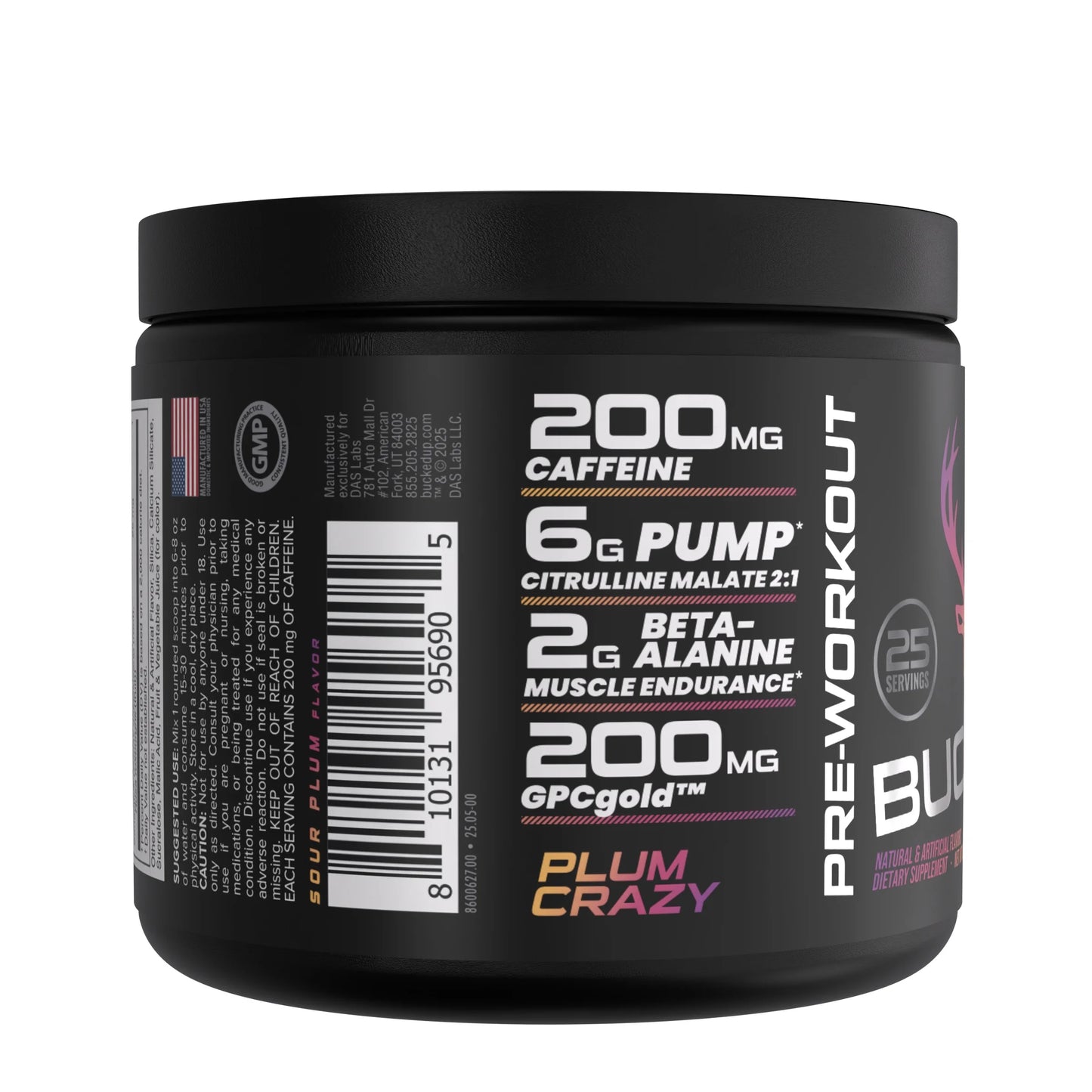 Preworkout Supplement Plum 25 Serve