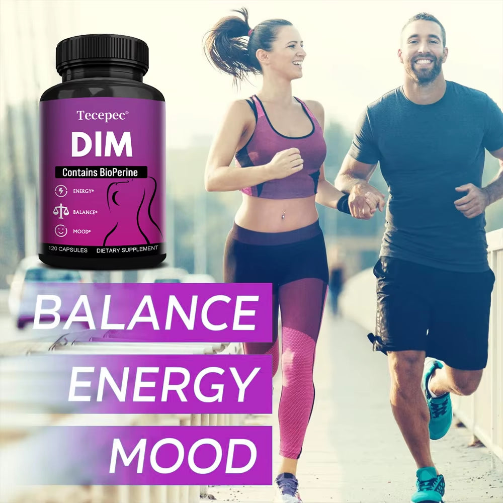 DIM Supplements - for Metabolism, Skin, Energy, Mood, Healthy Weight Management and Menopause Support