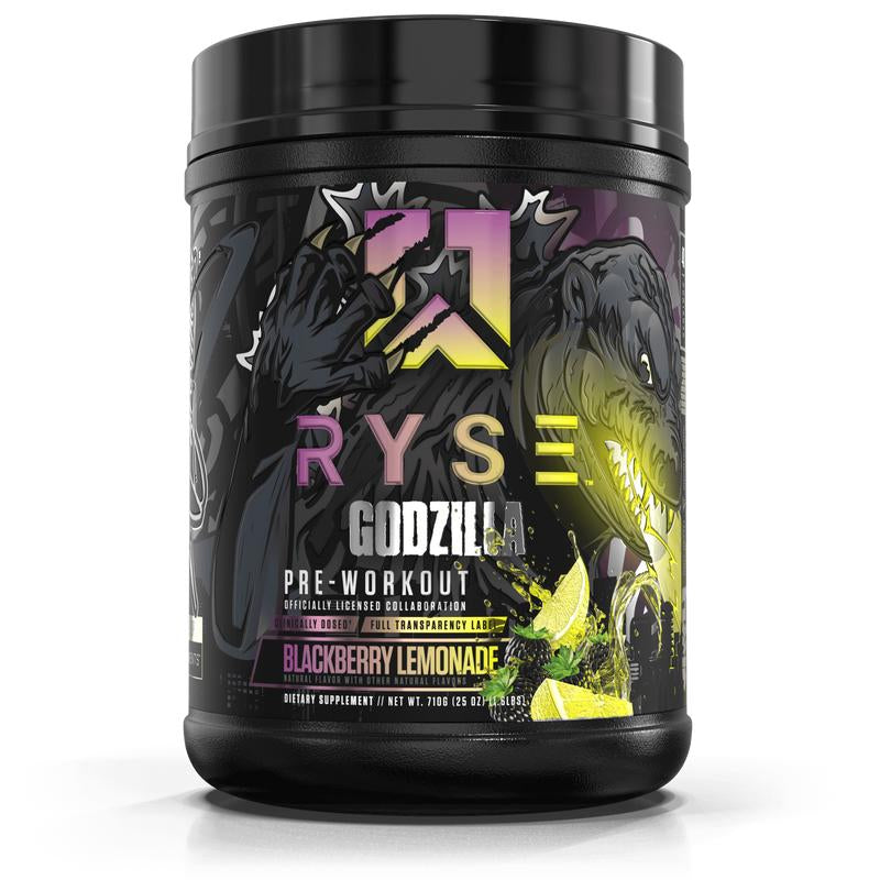 RYSE Godzilla Pre Workout Powder - Noel Deyzel Signature - 400Mg Caffeine, High-Stim Energy Supplement with Beta Alanine - 40 Servings
