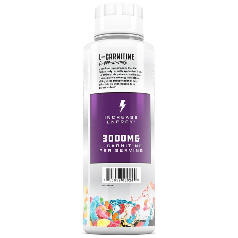 Cutler Nutrition Liquid Carnitine 3000 for Energy and Recovery Support Dietary Fitness Supplement Edible Healthcare Vitamin