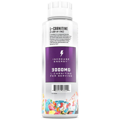 Cutler Nutrition Liquid Carnitine 3000 for Energy and Recovery Support Dietary Fitness Supplement Edible Healthcare Vitamin
