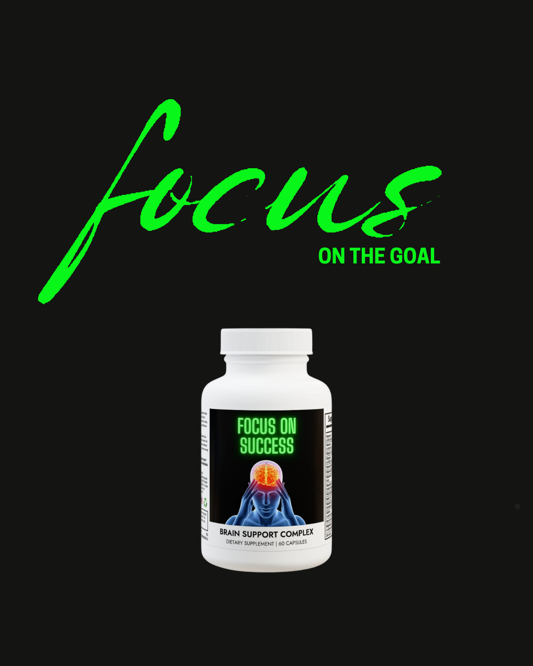 Brain Support Complex Supplement (60 Capsules)